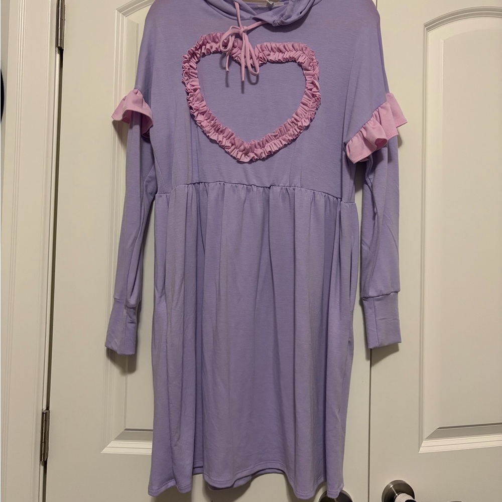 My Violet heart dress